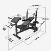 GORILLA SPORTS® Kraftstation - Hantelbank mit verstellbare Produktbild-Vorschau 6