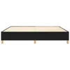 vidaXL Boxspringbettgestell Schwarz 200x200 cm Stoff Produktbild-Vorschau 4