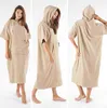 Frottee Badeponcho Damen Herren Surf Poncho 100% Baumwolle Produktbild-Vorschau 4