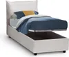 Einzelbett Dcodutt, Containerbett mit Kunstlederbezug, 100% Produktbild-Vorschau 7