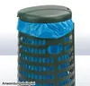 Müllsackständer Abfallsammler Müllsackhalter Müllsammler 120 ltr PVC grün, 8006417011587, 15089 Anteprima dell’immagine prodotto