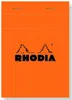 RHODIA Bloc-notes No. 13 DIN A6 kariert orange 80 Blatt Voir les images du produit 3