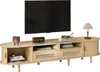 Sweiko 170x40x40cm owalna szafka pod telewizor i stolik pod Podgląd zdjęcia produktu 19
