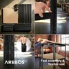 AREBOS sada 3 regálov pre vysoké zaťaženie | rohové regály, Náhľad obrázku produktu 6