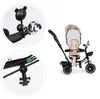 Trojkolka s otočnou strieškou sedadla béžová ECOTOYS Náhľad obrázku produktu 7