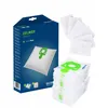 A box of vacuum cleaner bags and a stack of vacuum cleaner bags. Náhľad obrázku produktu
