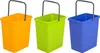 Three plastic buckets of different colors (orange, green, and blue) are shown side by side against a white background. Náhľad obrázku produktu