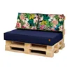 Coussin de palette 120x80 set pour meubles en palette Voir les images du produit 4