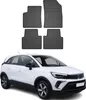 Tapis de Sol pour Opel Crossland 2017-2022 Caoutchouc Noir Voir les images du produit 1