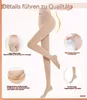 Damen-Thermo-Winterstrumpfhose, 1 Paar, Warme Samt-Leggings Produktbild-Vorschau 3