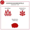 Marketing image showing application examples for a tree care saw. Produktbild-Vorschau