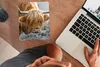 MuchoWow® Mauspad Mousepad Schottischer Hochländer - Kuh - Produktbild-Vorschau 3