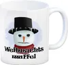 Weihnachtsmuffel witzige Kaffeetasse mit lustlosem Produktbild-Vorschau 1