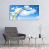 Acrylglasbilder 120x60 Wandbild Druck Regenbogen Natur Produktbild-Vorschau 3