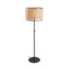 MAMBO Stehlampe schwarz/rattan 64313-49 Produktbild-Vorschau 7