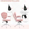 HOMCOM Bürostuhl, Ergonomisch Schreibtischstuhl mit Produktbild-Vorschau 5