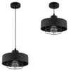 KAR-LIGHTING Pendelleuchte 1-flammig Schwarz, Metall für Produktbild-Vorschau 1