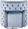 Sessel Drehsessel Beverly 100 Hellblau / Silber Produktbild-Vorschau 2