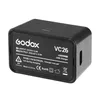 A black Godox VC26 USB charger is shown against a white background. Podgląd zdjęcia produktu