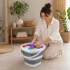 Faltbarer Eimer 5L mit Griff – tragbarer Universal Camping Produktbild-Vorschau 2