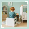 Relaxdays Sitzhocker Kinder 2er Set, Wendehocker, 2 Produktbild-Vorschau 3