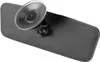 Lusterko wewnętrzne mocowane przyssawką 61x184 mm, czarne Podgląd zdjęcia produktu 2
