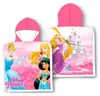 Disney Prinzessin Kinder Poncho Badetuch mit Kapuze Produktbild-Vorschau 1