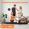 VOWVIT Heim-Rudermaschine klappbar, Bluetooth, verstellbare Produktbild-Vorschau 7
