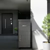 Paketbox XL Briefkasten Standbriefkasten mit Pflanzdach Produktbild-Vorschau 9