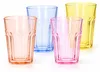 Excellent Houseware Trinkglazen Coloris - 4 stuks - Productafbeelding-voorbeeld 1