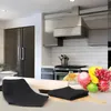 OKWISH Sada 6 ručníků, ručníky 3434 cm, černé Náhled obrázku produktu 6