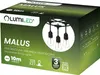 LUMILED Lichterkette Außen 10M mit 10 E27 1W LED Lampe ST45 Produktbild-Vorschau 4
