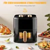 Heißluftfritteuse 5L für 2–3 Personen, Kompakter Airfryer Produktbild-Vorschau 8