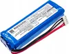 A blue lithium-polymer battery pack with wires and a connector. Podgląd zdjęcia produktu