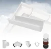 RAINWAY S Regenrinnen System (Dachrinne weiß) - PVC-U Produktbild-Vorschau 1