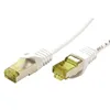 Patchkabel RJ-45 SFTP, mit Cat 7 Rohkabel (weiß, 3 Meter, Produktbild-Vorschau 7