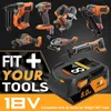 Batterie 18V pour AEG Ridgid - Batterie de remplacement Voir les images du produit 6