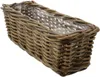Rotin Jardinière "Koboo Grey" 46 cm de long, gris, Voir les images du produit 3