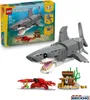LEGO Creator 3-in-1-Set Wilder Hai mit Schatztruhe - Produktbild-Vorschau 12