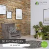 3D-Wandpaneele PVC | Schiefer Optik | La Manche - 10 Produktbild-Vorschau 2