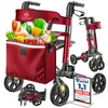 KESSER® Rollator Aluminium faltbar, höhenverstellbar & bis Produktbild-Vorschau 1