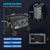 Sekey XXL 200KG Belastbar Bollerwagen Faltbar mit Produktbild-Vorschau 7