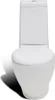 vidaXL Toilettes en céramique Sortie horizontale blanche Voir les images du produit 14