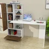 Skye Decor, Domingos - White, Walnut, Schreibtische, Weiß, Produktbild-Vorschau 3
