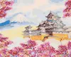 Zuty - Diamantové malování - JAPONSKO CHRÁM OBKLOPENÝ Náhled obrázku produktu 1