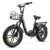 20 * 4,0 palců LCD Fat Foldable E- Bike E-Mountainbike Náhled obrázku produktu 3
