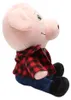 John Pork Kuscheltier Plüsch 21cm Schwein Plüschtier Puppe Produktbild-Vorschau 4