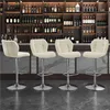 Yaheetech 2er Set Barhocker Barstühle Höhenverstellbar Produktbild-Vorschau 3
