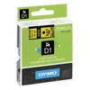 DYMO Original D1-Etikettenband | schwarz auf gelb | 6 mm x Produktbild-Vorschau 9