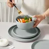 Kombiservice 12 tlg Tafelservice Keramik Geschirrset mit Produktbild-Vorschau 3